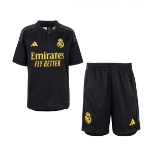 Real Madrid babykläder Tredje Tröja barn 2023-24 Korta ärmar (+ Korta byxor)